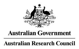 Australian Government — Australian Research Council